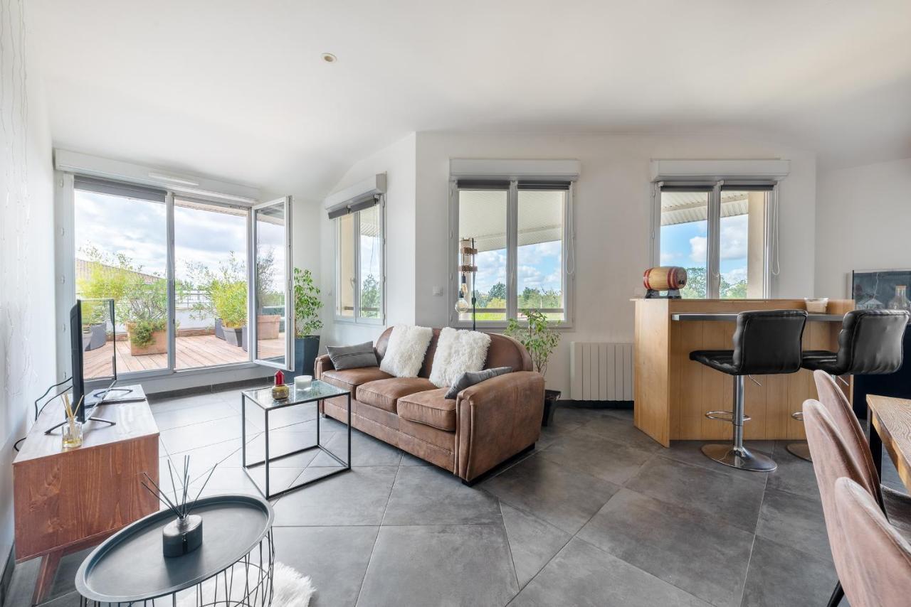 Les Terrasses - T3 Spacieux Avec Parking Gratuit Toulouse Ngoại thất bức ảnh