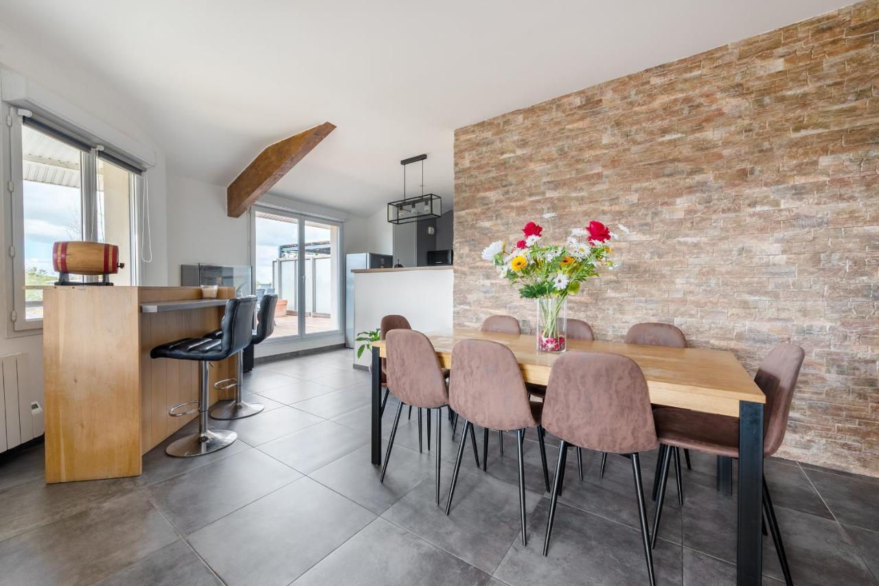 Les Terrasses - T3 Spacieux Avec Parking Gratuit Toulouse Ngoại thất bức ảnh